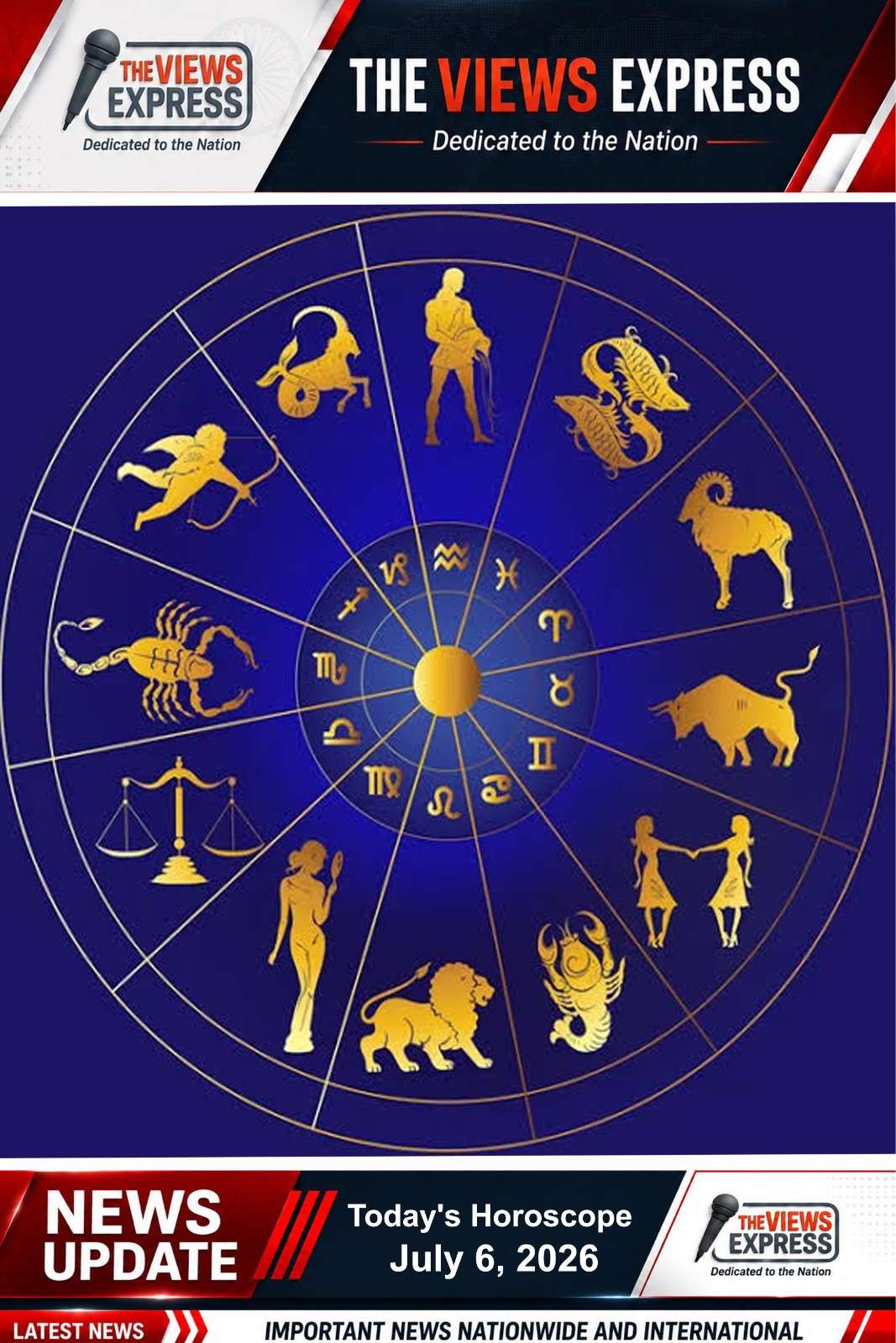 Today's Horoscope â€“ July 6, 2026